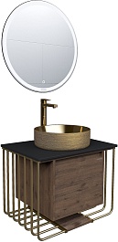 Grossman Мебель для ванной Винтаж 70 GR-5010GG веллингтон/металл золото – фотография-1